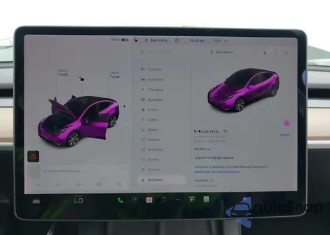 2021 Tesla Model Y Long Range Dual Motor All-Wheel Drive from USA, damaged, VIN 5YJYGDEE1MF146540